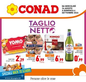 Volantino Conad - 26/8/2026 - 6/9/2026.
