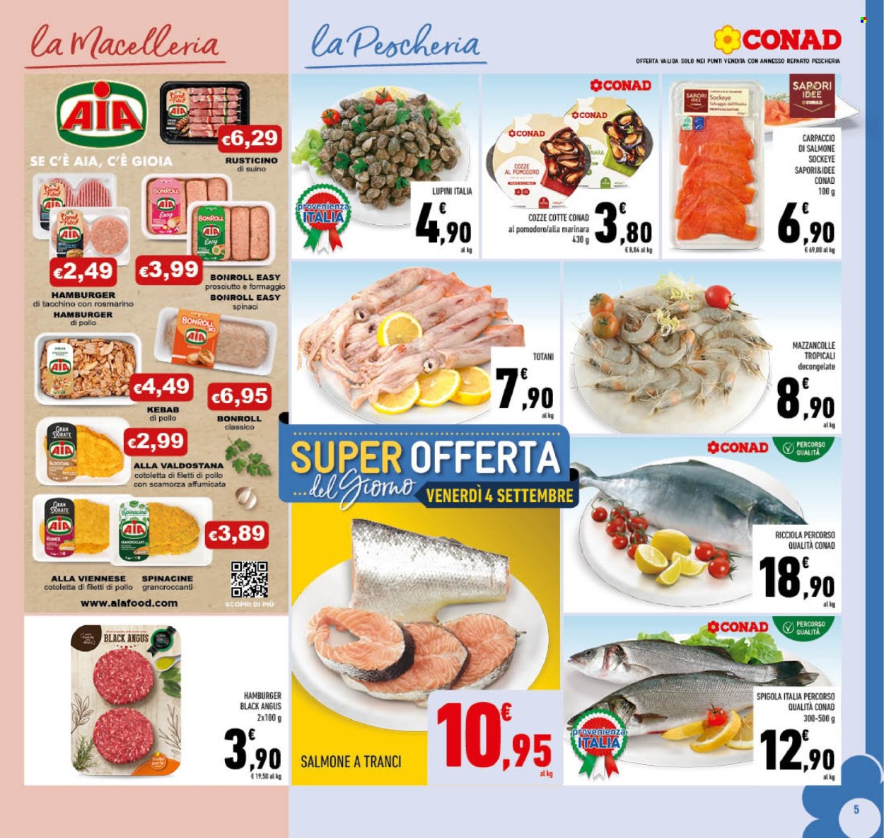 Volantino Conad - 26/8/2026 - 6/9/2026. Pagina 5