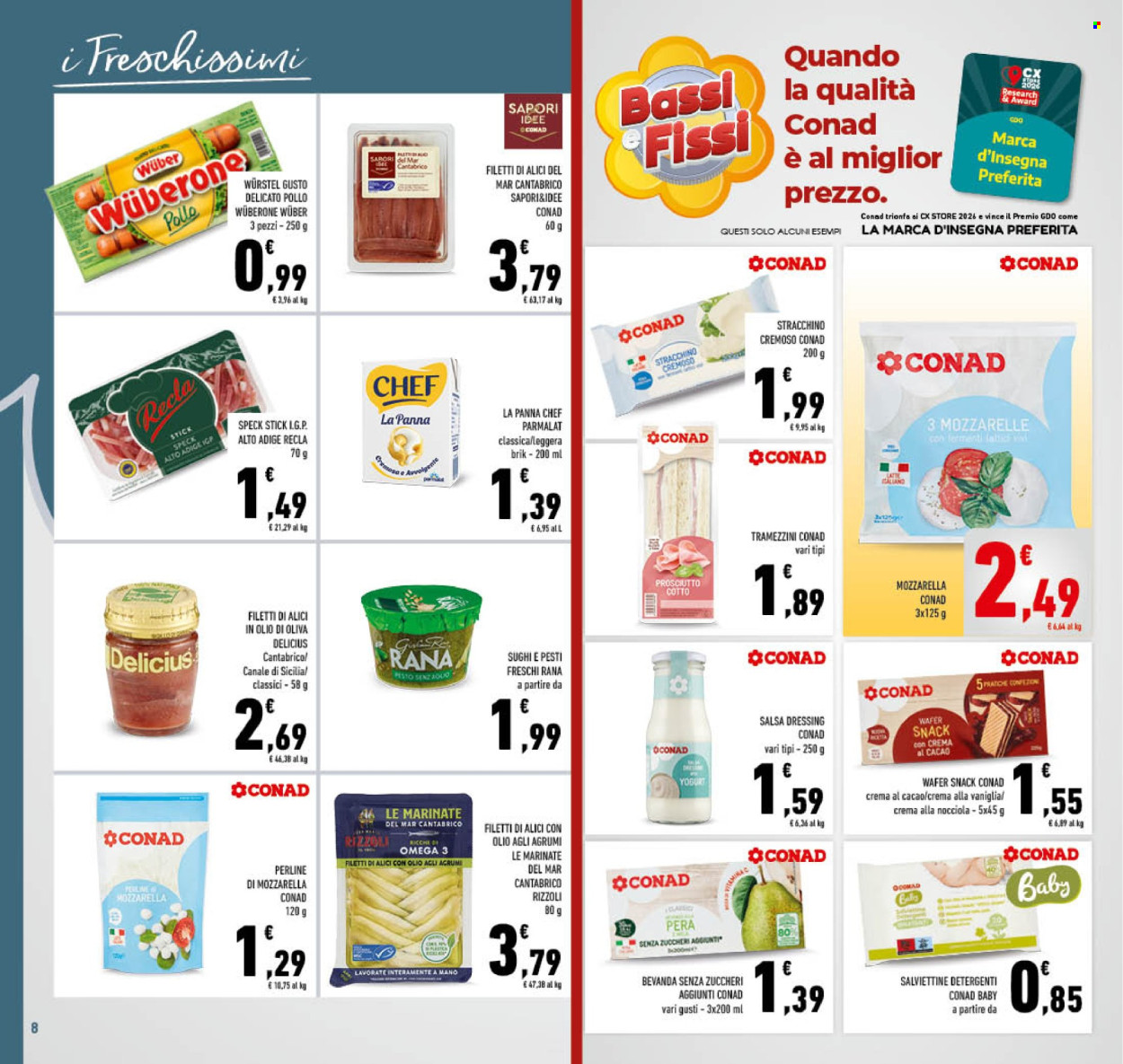 Volantino Conad - 26/8/2026 - 6/9/2026. Pagina 8