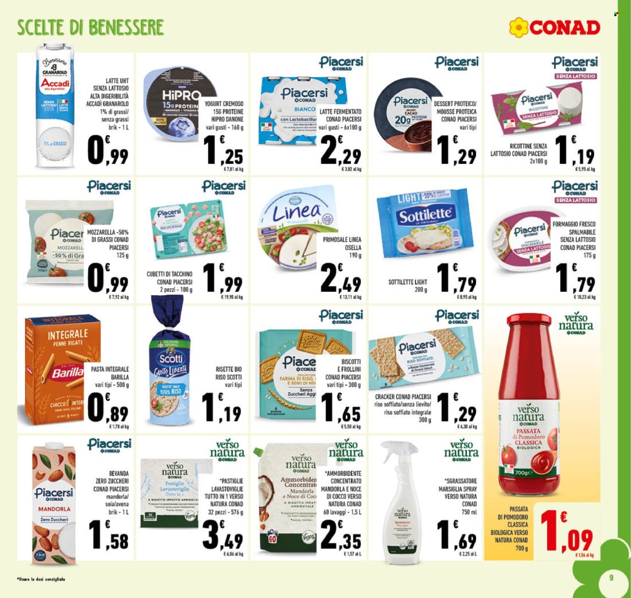 Volantino Conad - 26/8/2026 - 6/9/2026. Pagina 9
