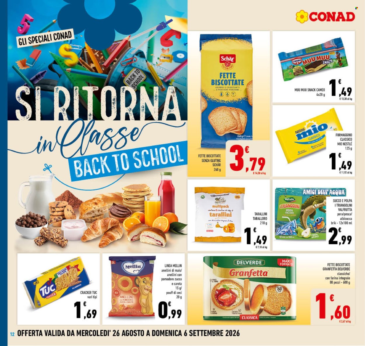 Volantino Conad - 26/8/2026 - 6/9/2026. Pagina 12