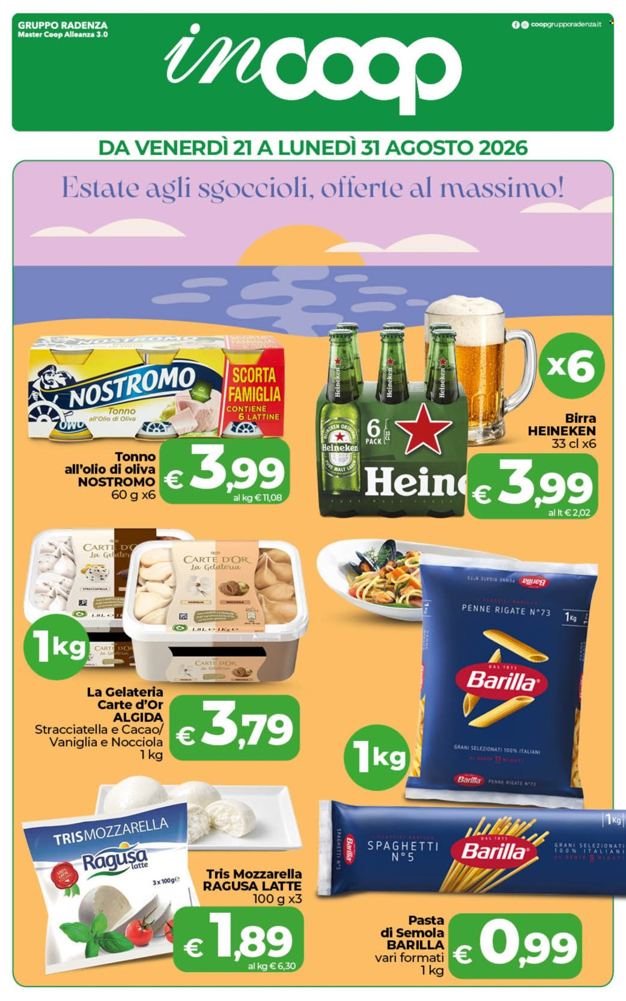 Volantino Coop - 21/8/2026 - 1/9/2026. Pagina 1