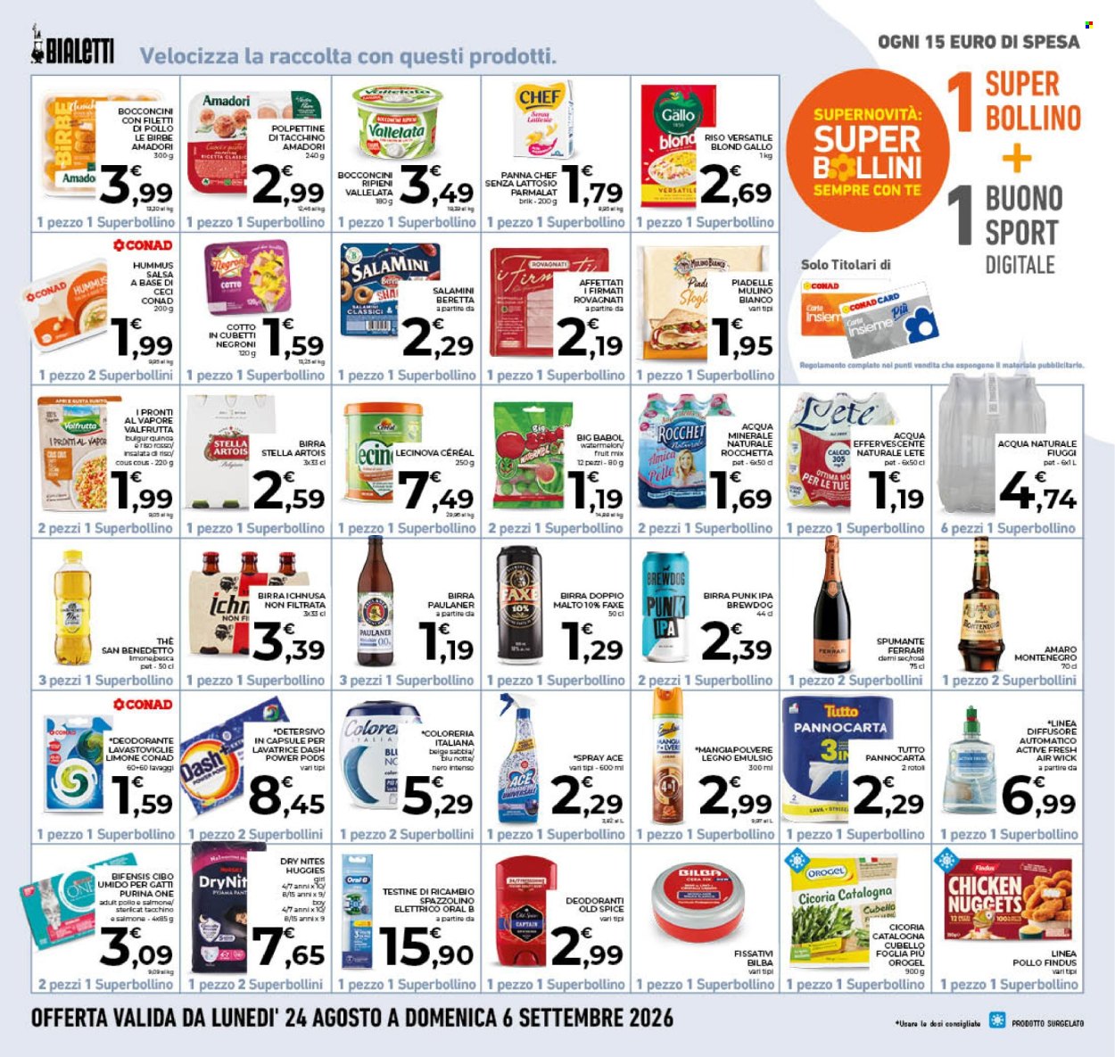 Volantino Conad - 26/8/2026 - 6/9/2026. Pagina 22
