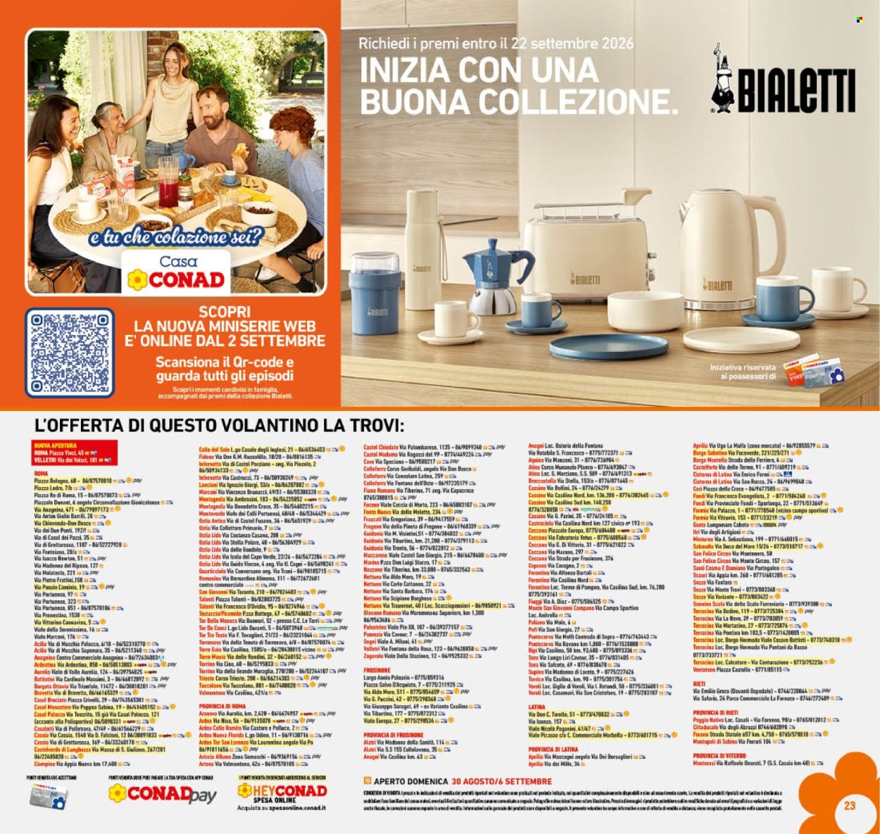 Volantino Conad - 26/8/2026 - 6/9/2026. Pagina 23