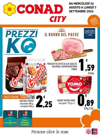 Volantino Conad - 26/8/2026 - 7/9/2026.