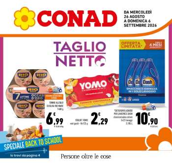 Volantino Conad - 26/8/2026 - 6/9/2026.