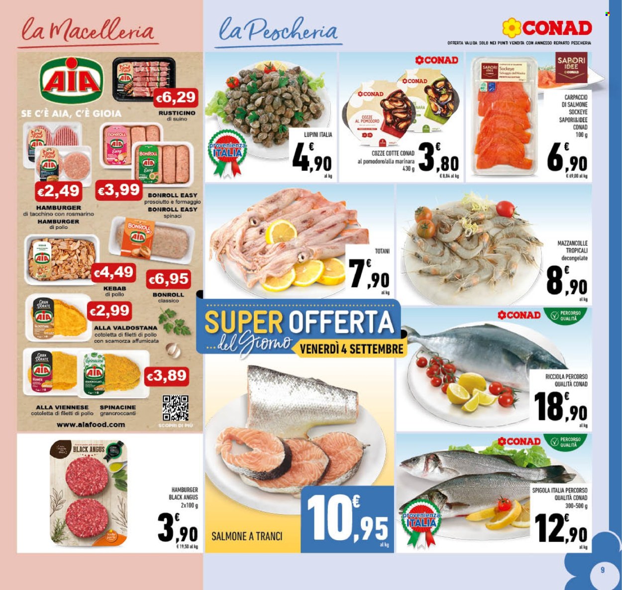 Leták Conad - 26.8.2026 - 6.9.2026. Strana 9