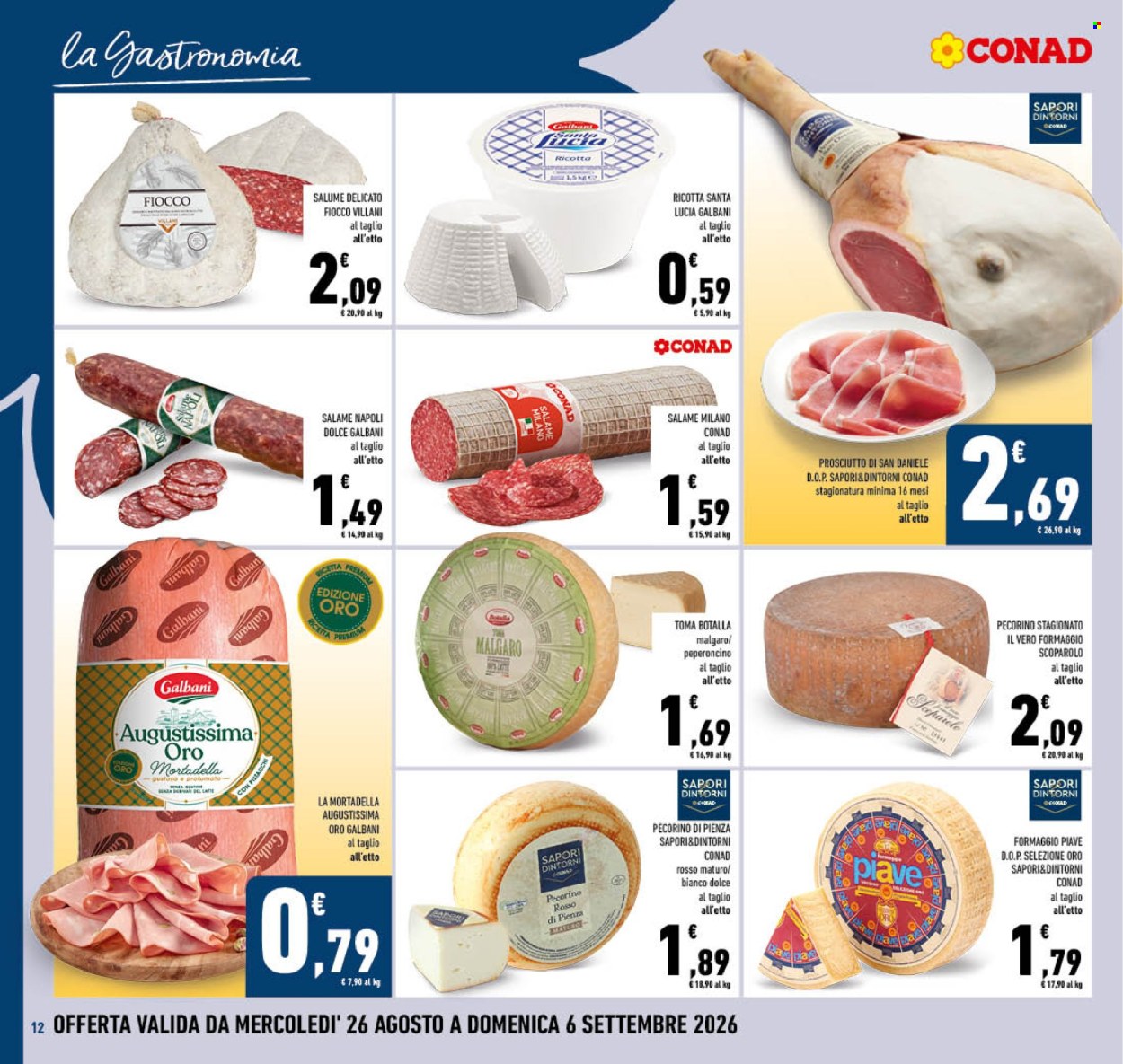 Leták Conad - 26.8.2026 - 6.9.2026. Strana 12