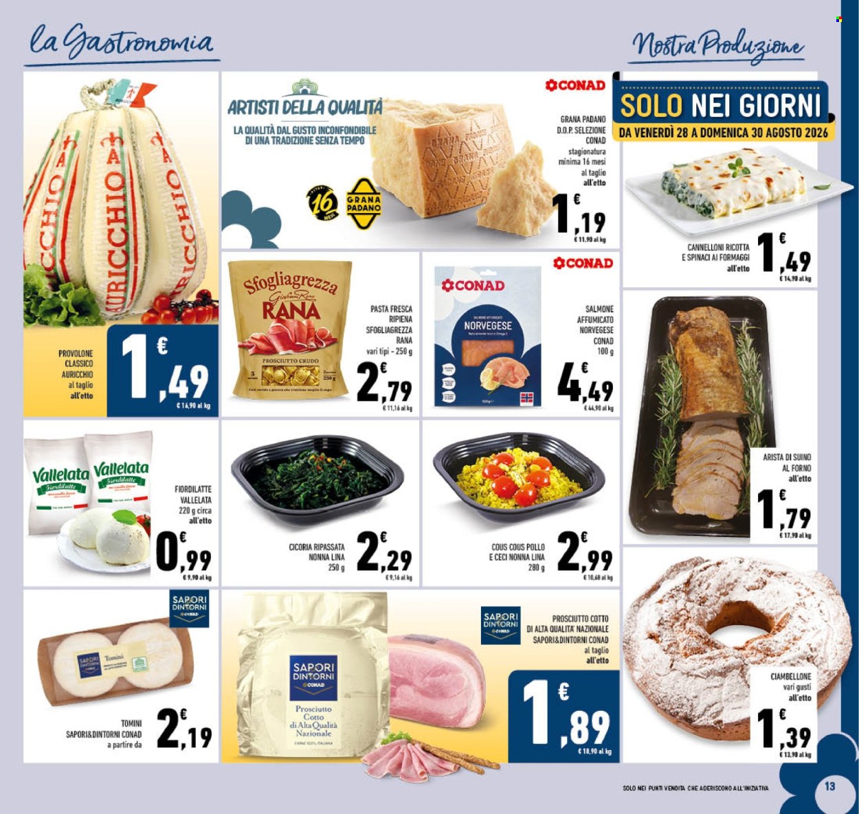 Leták Conad - 26.8.2026 - 6.9.2026. Strana 13