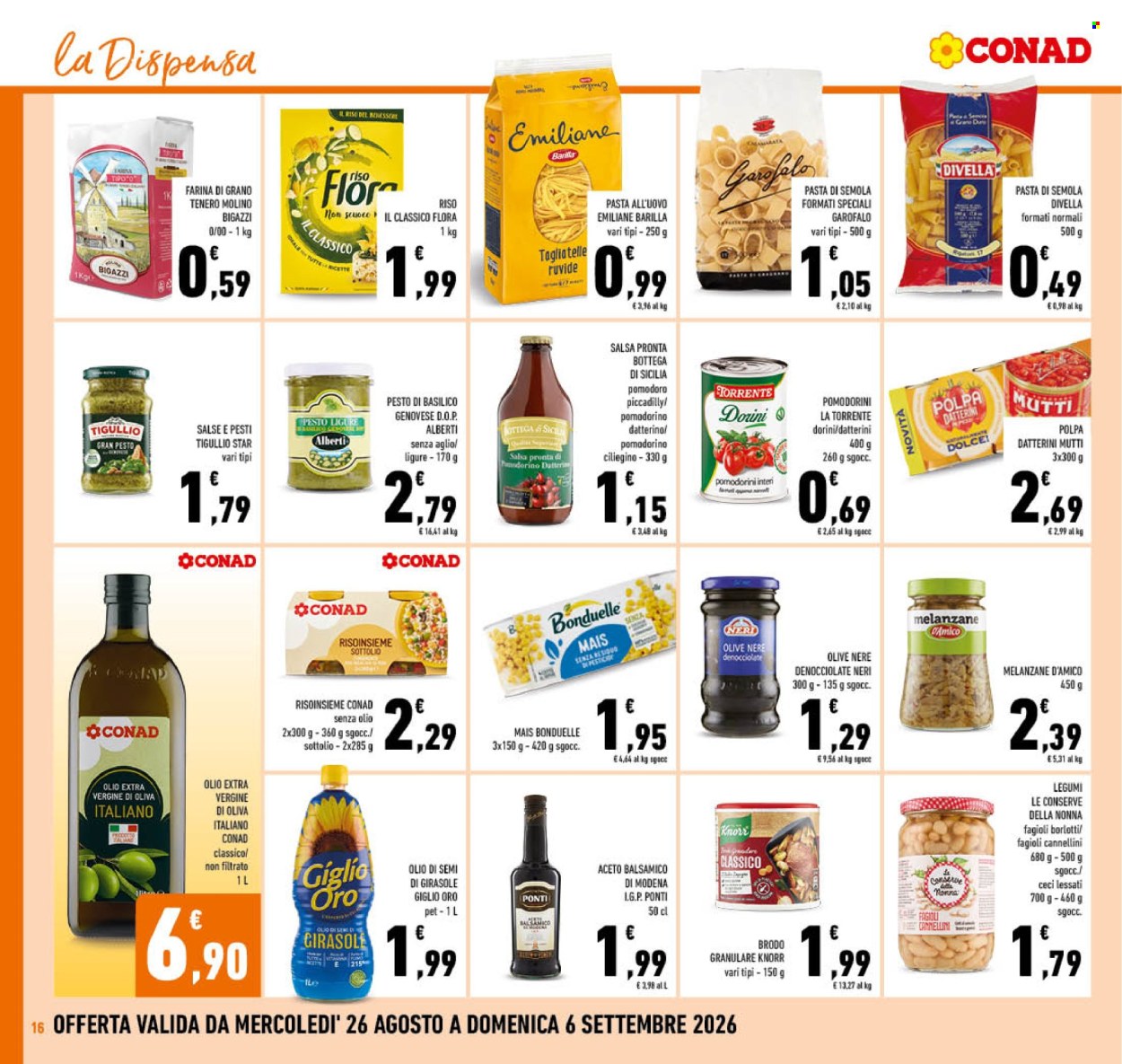 Leták Conad - 26.8.2026 - 6.9.2026. Strana 16
