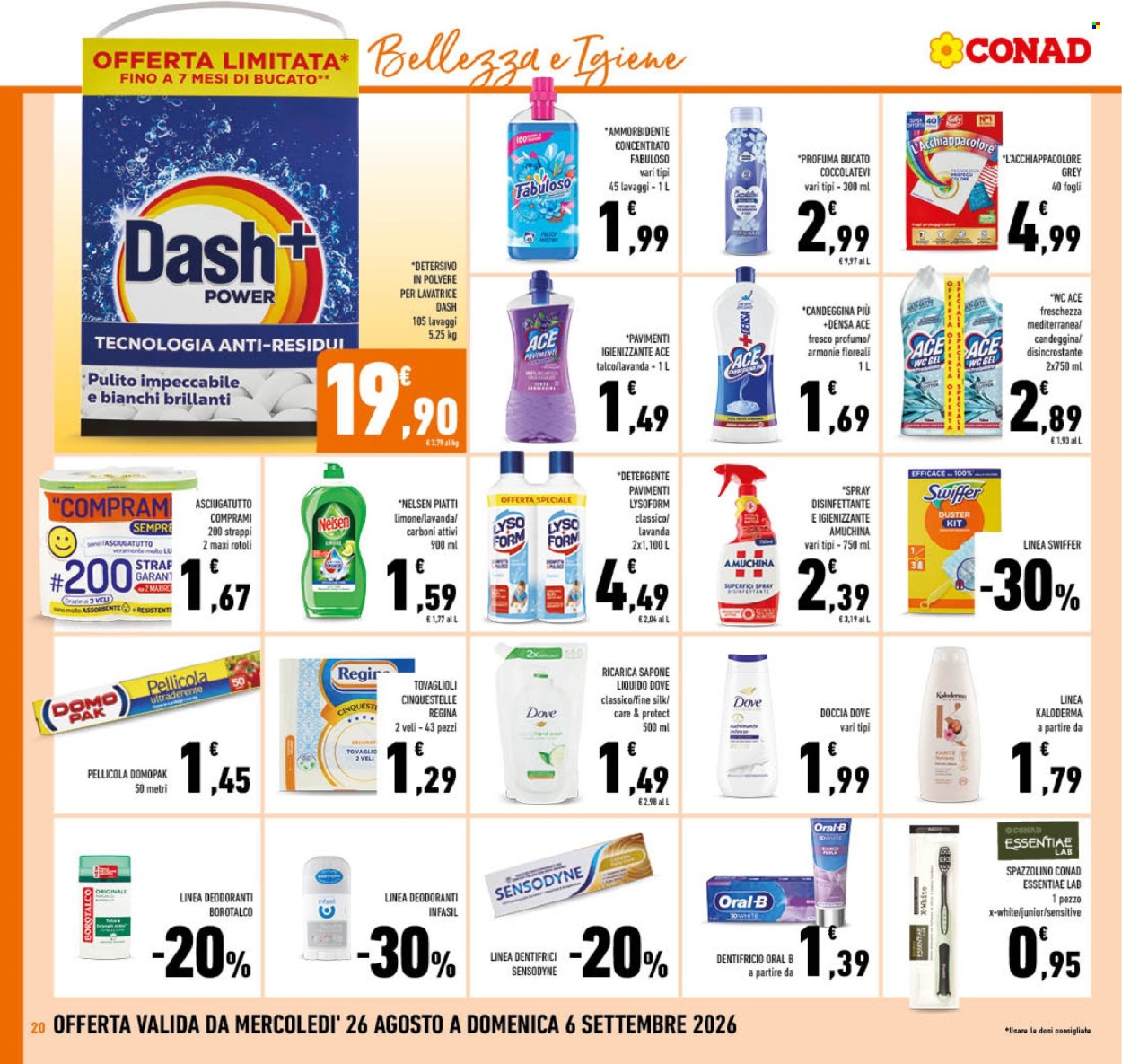 Leták Conad - 26.8.2026 - 6.9.2026. Strana 20