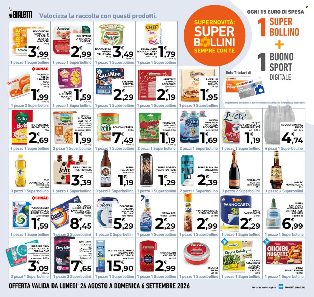 Leták Conad - 26.8.2026 - 6.9.2026. Strana 22