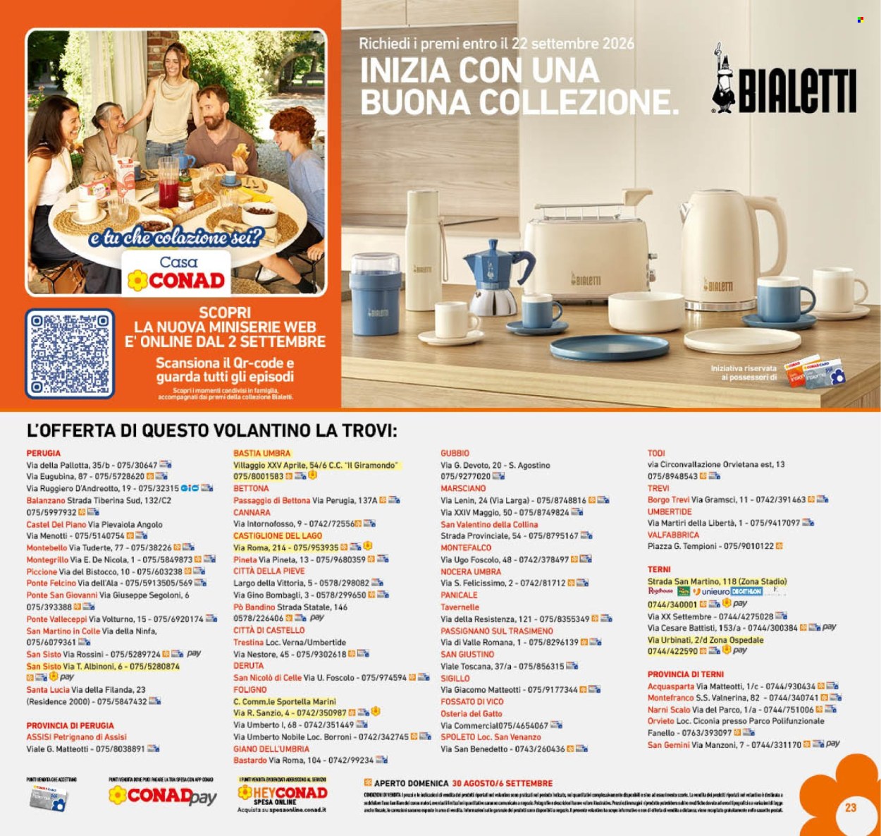 Leták Conad - 26.8.2026 - 6.9.2026. Strana 23