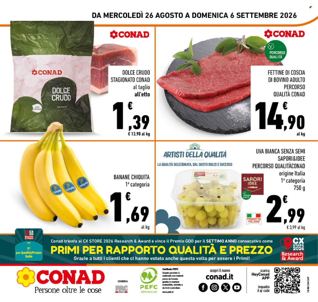 Leták Conad - 26.8.2026 - 6.9.2026. Strana 24