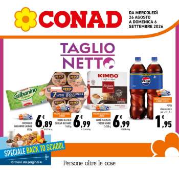 Volantino Conad - 26/8/2026 - 6/9/2026.