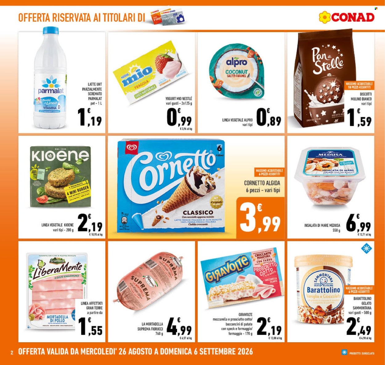 Leták Conad - 26.8.2026 - 6.9.2026. Strana 2