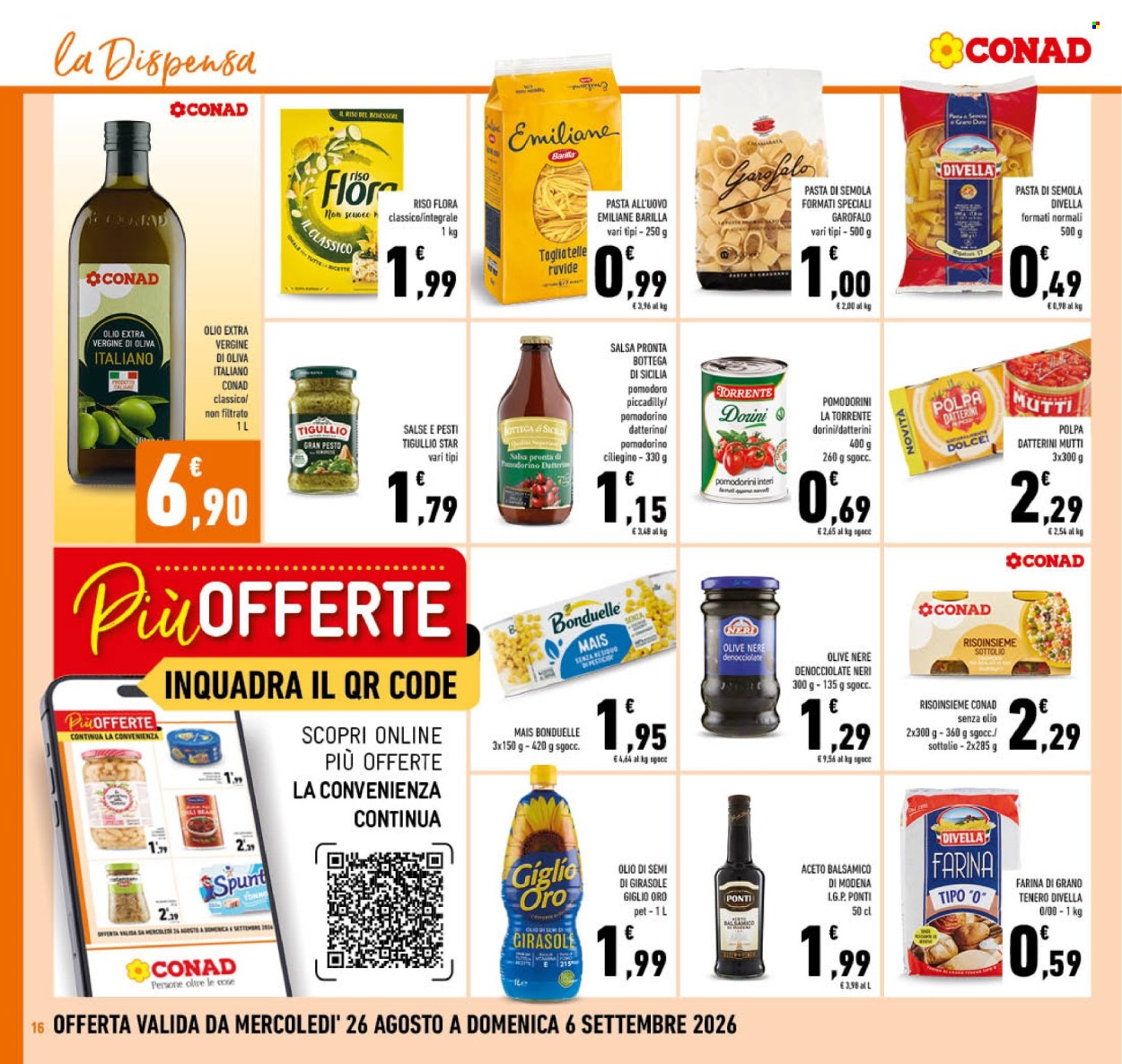 Leták Conad - 26.8.2026 - 6.9.2026. Strana 16