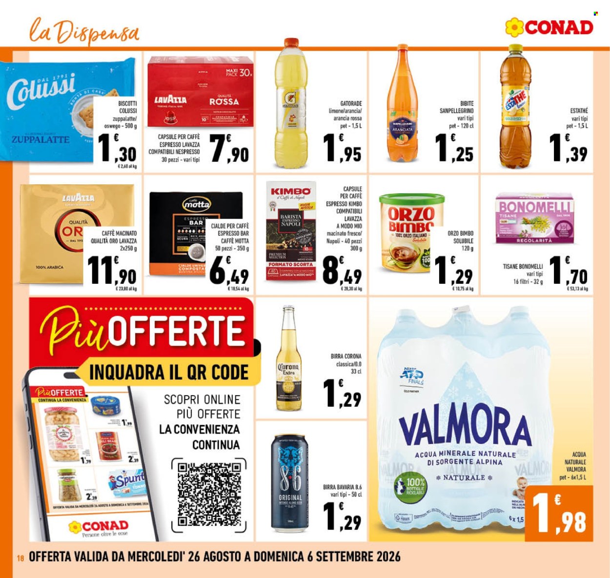 Leták Conad - 26.8.2026 - 6.9.2026. Strana 18