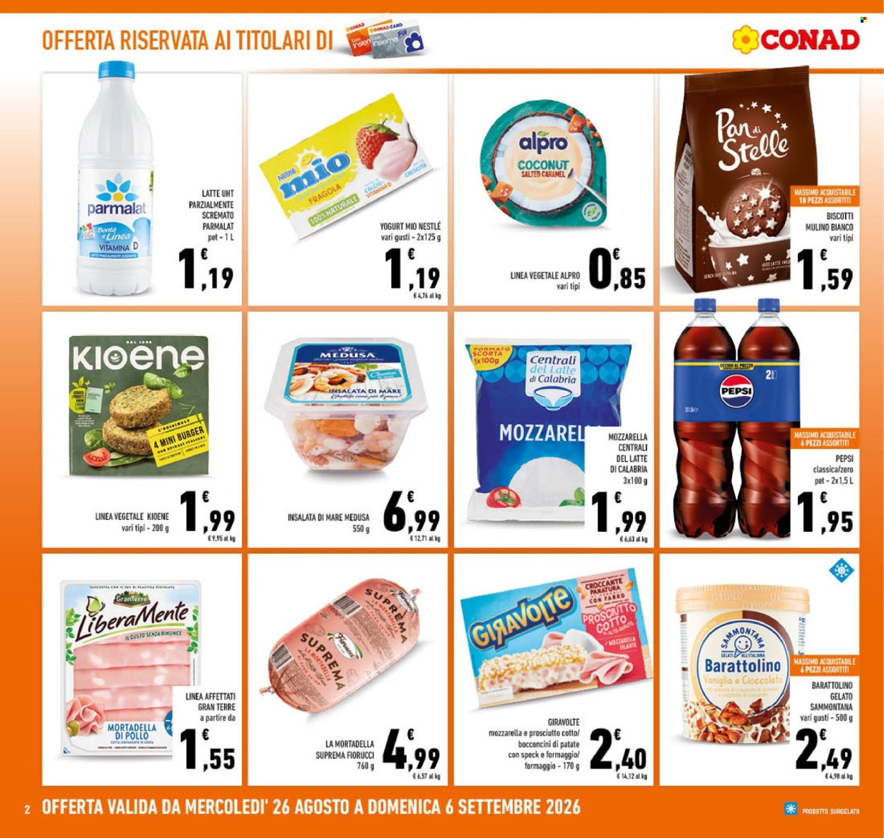 Volantino Conad - 26/8/2026 - 6/9/2026. Pagina 2