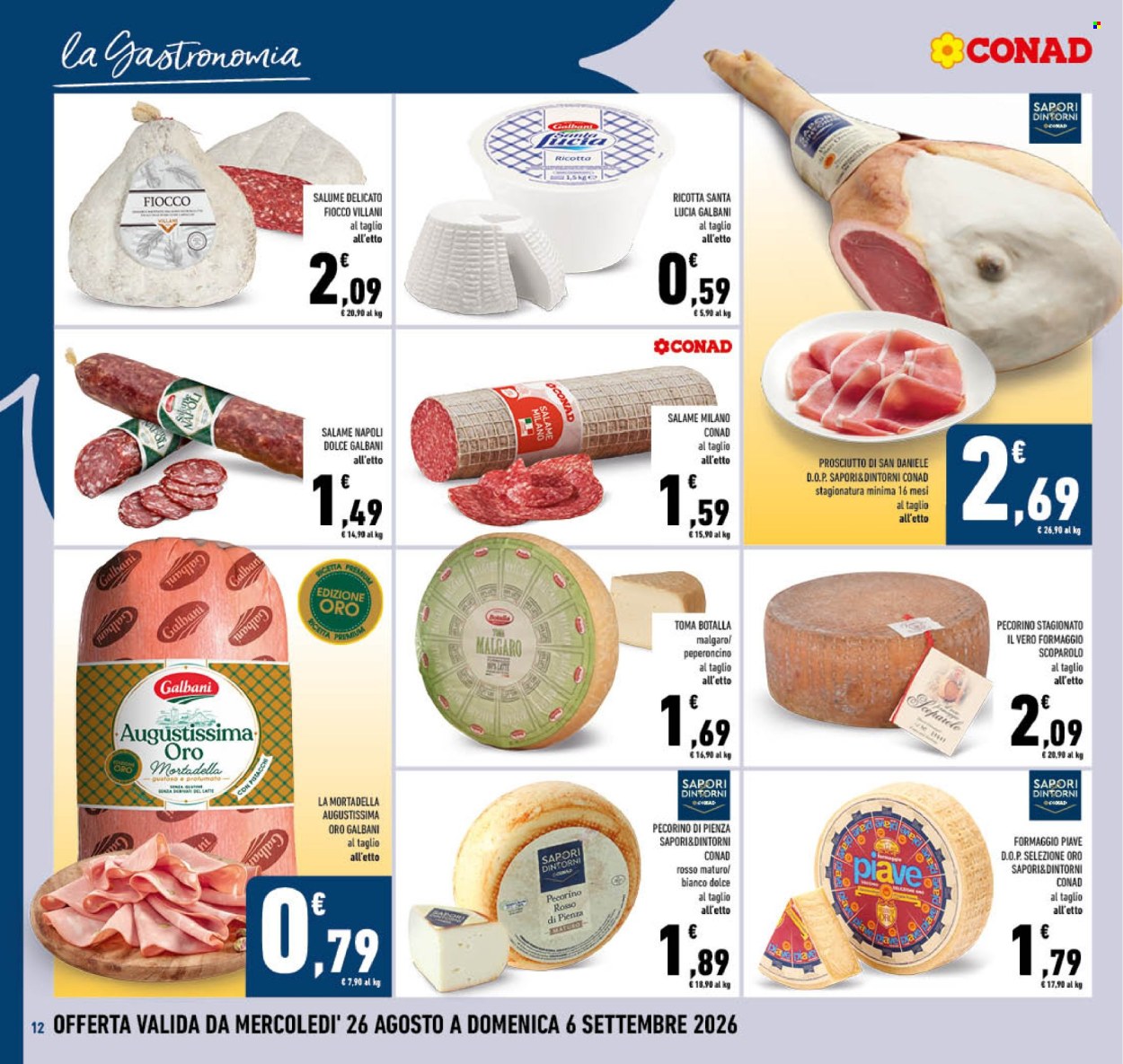 Volantino Conad - 26/8/2026 - 6/9/2026. Pagina 12
