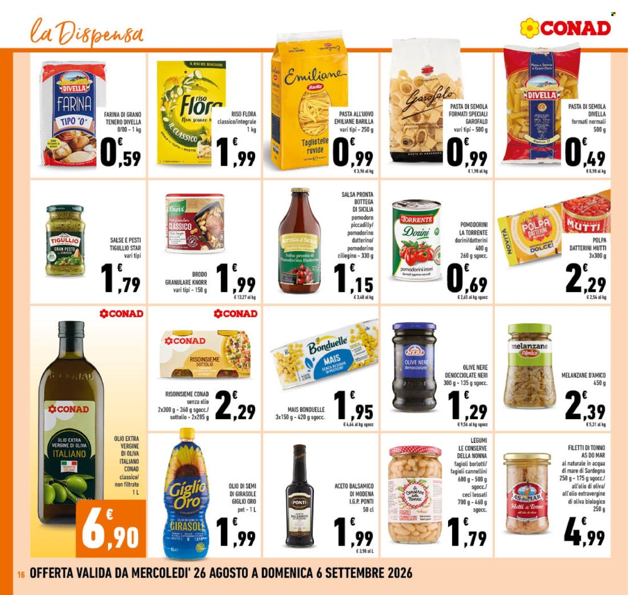 Volantino Conad - 26/8/2026 - 6/9/2026. Pagina 16