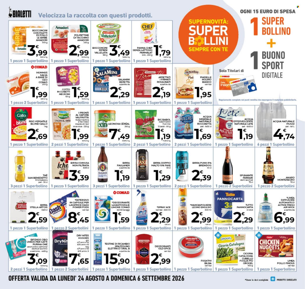 Volantino Conad - 26/8/2026 - 6/9/2026. Pagina 22