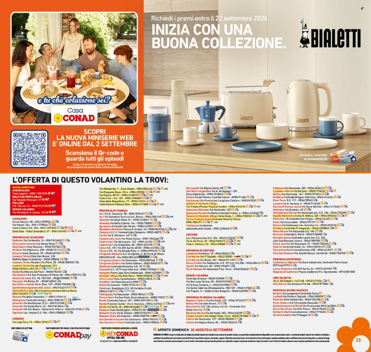 Volantino Conad - 26/8/2026 - 6/9/2026. Pagina 23