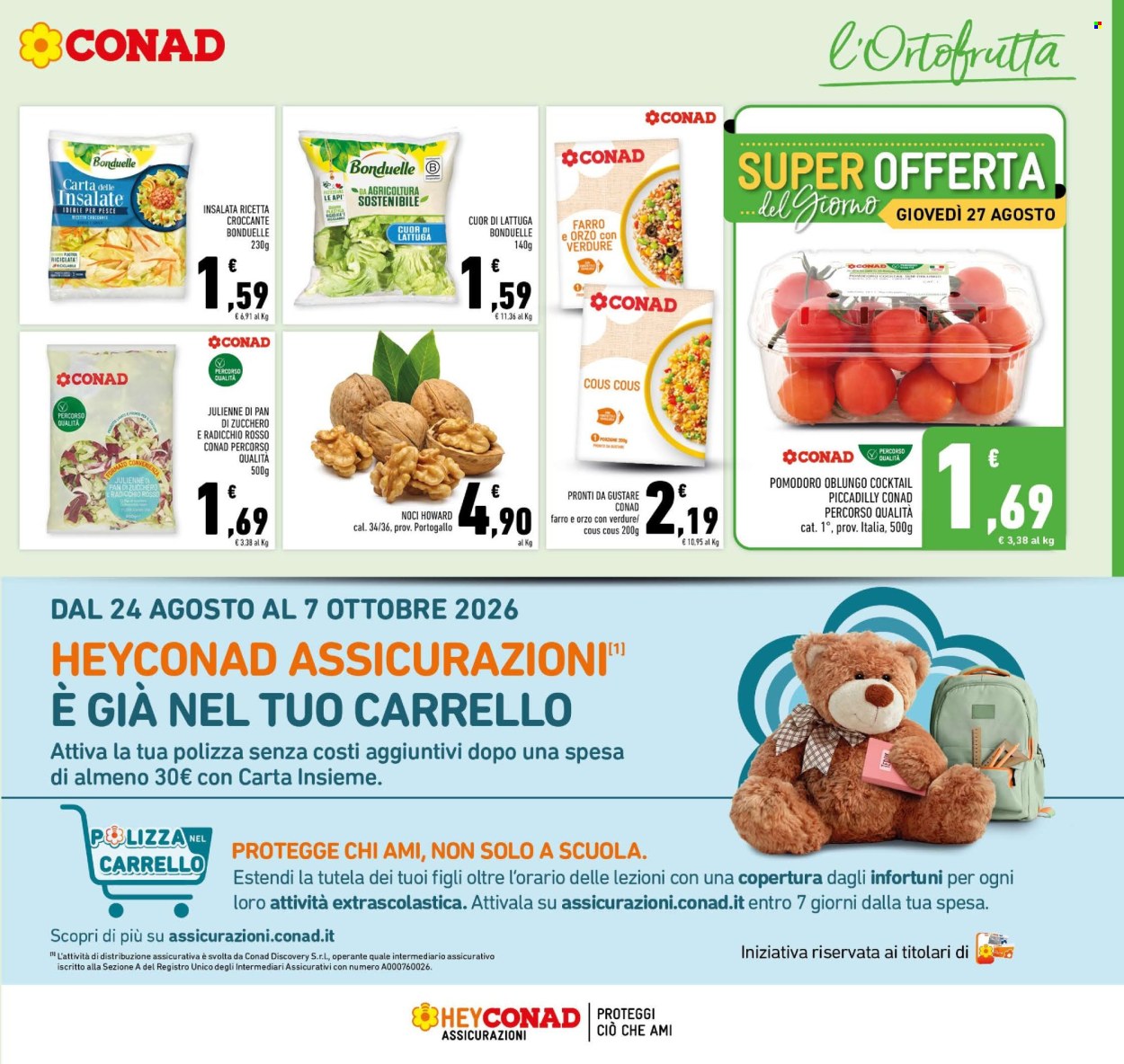 Leták Conad - 26.8.2026 - 6.9.2026. Strana 3