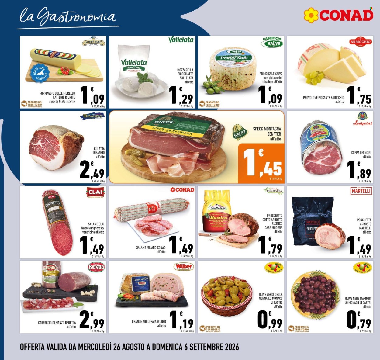 Leták Conad - 26.8.2026 - 6.9.2026. Strana 4