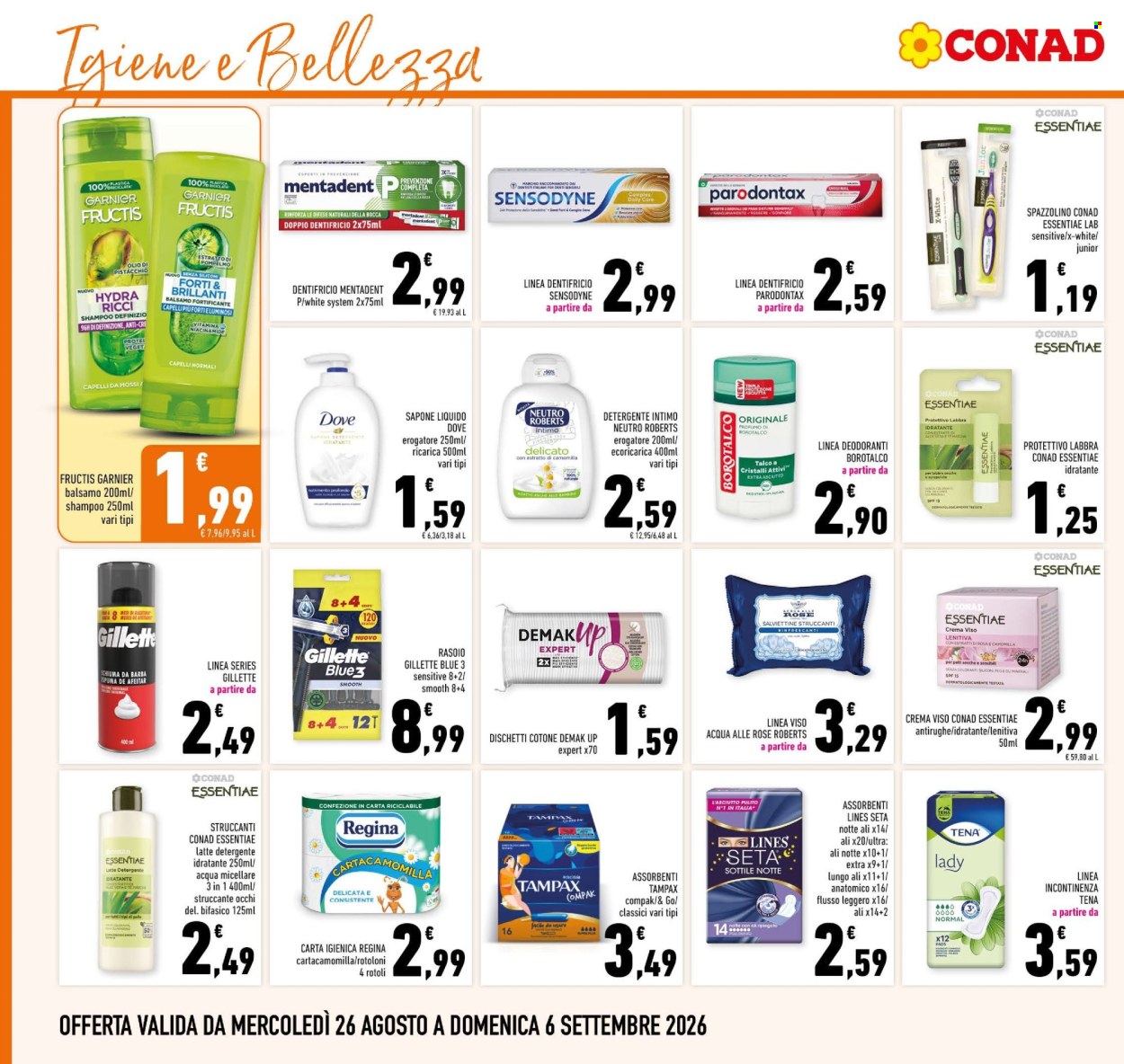 Leták Conad - 26.8.2026 - 6.9.2026. Strana 18