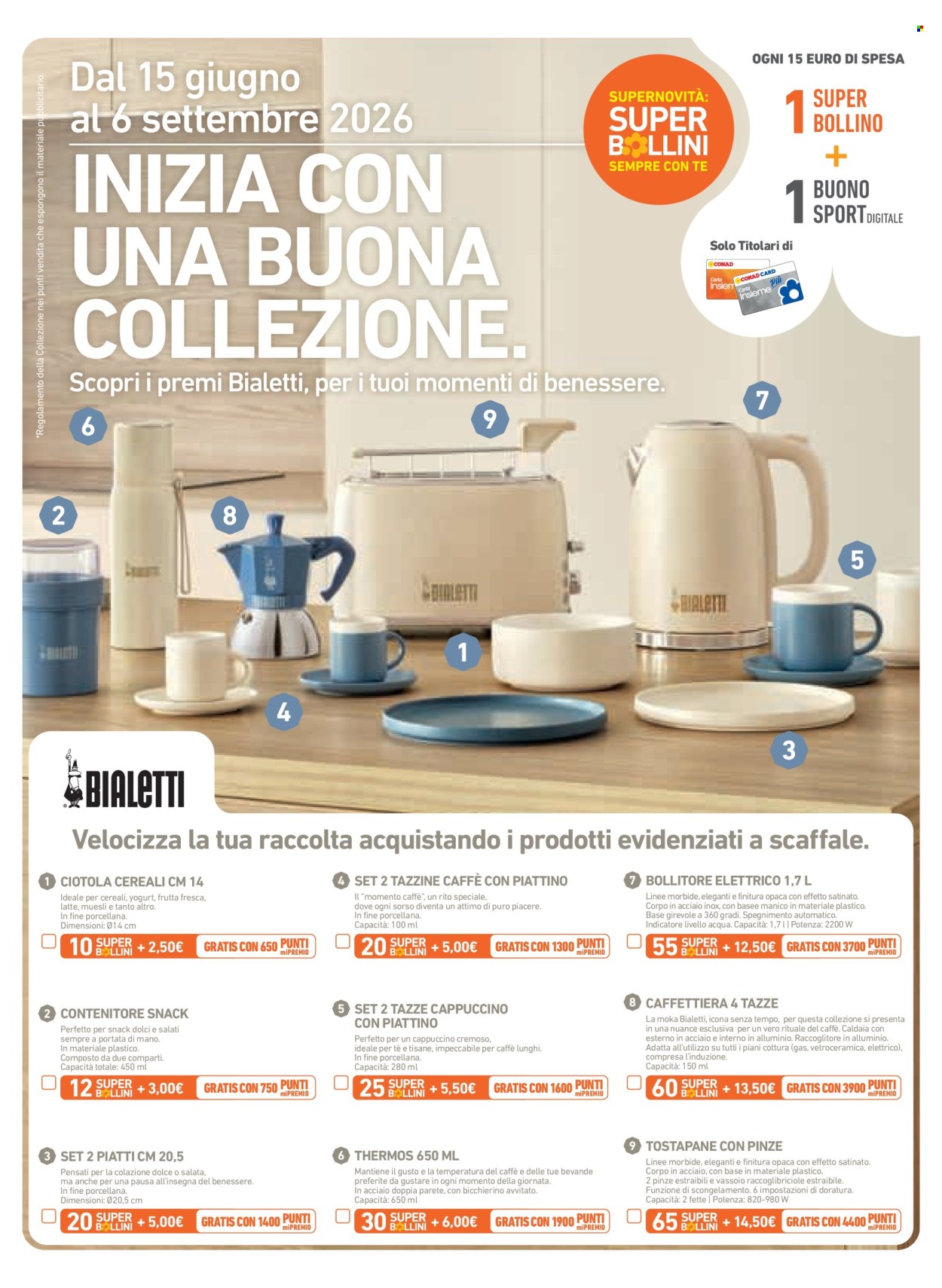 Volantino Conad - 26/8/2026 - 8/9/2026. Pagina 16