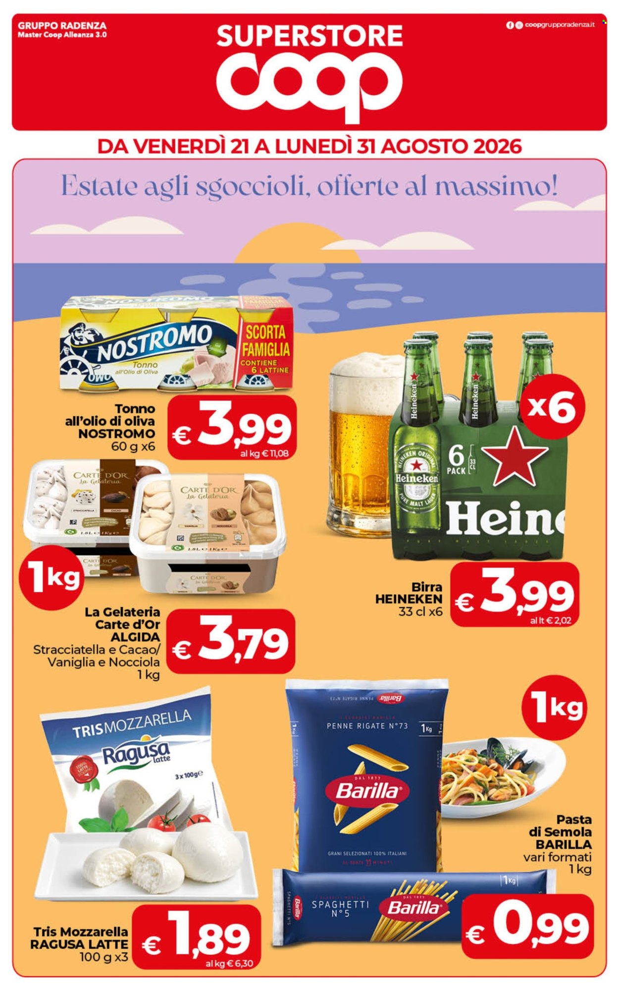 Volantino Coop - 21/8/2026 - 1/9/2026. Pagina 1