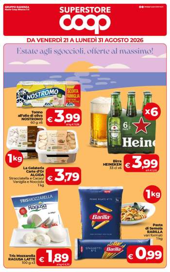 Volantino Coop - 21/8/2026 - 1/9/2026.