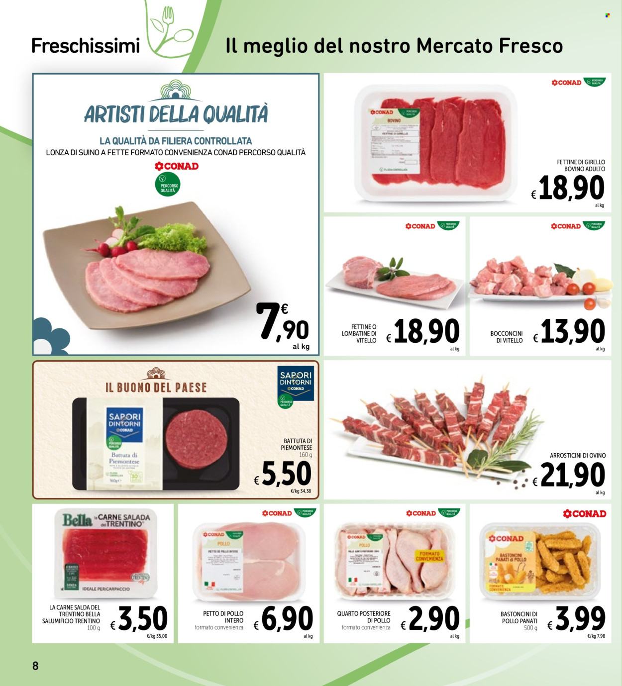 Leták Conad - 25.8.2026 - 7.9.2026. Strana 8
