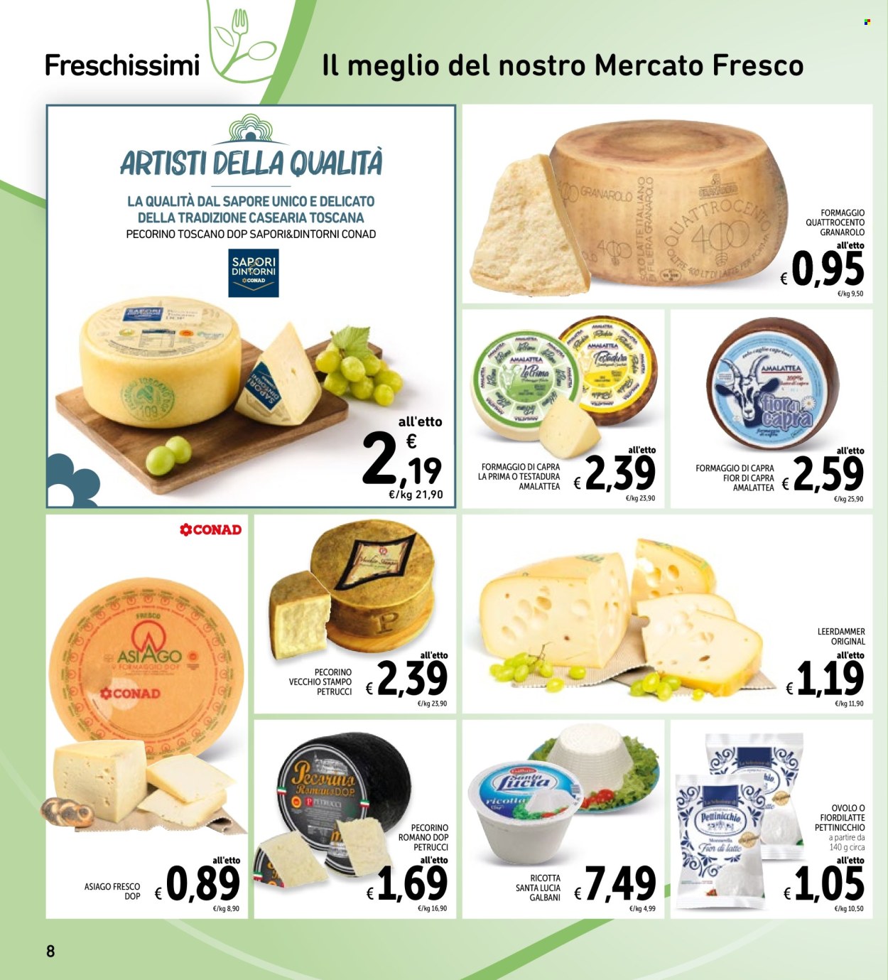 Leták Spazio Conad - 25.8.2026 - 7.9.2026. Strana 8