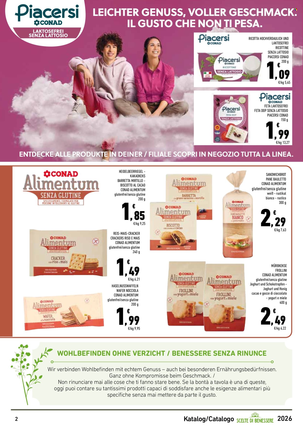 Leták Conad - 25.8.2026 - 7.9.2026. Strana 2