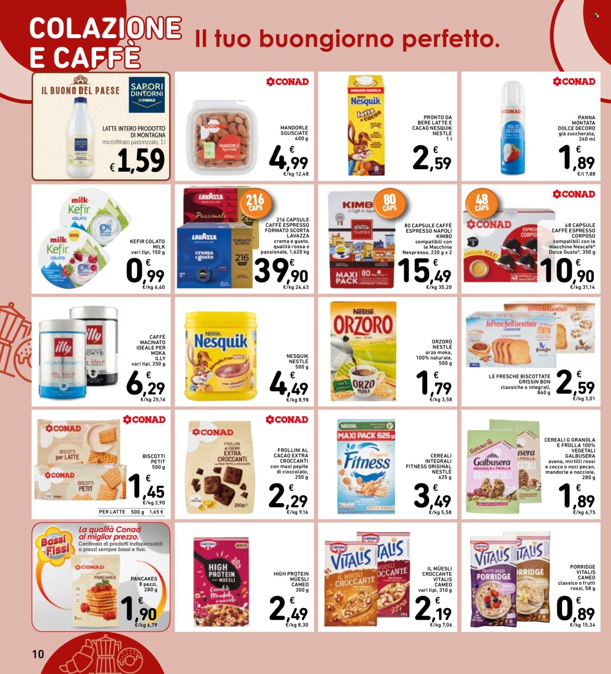 Leták Spazio Conad - 25.8.2026 - 7.9.2026. Strana 10