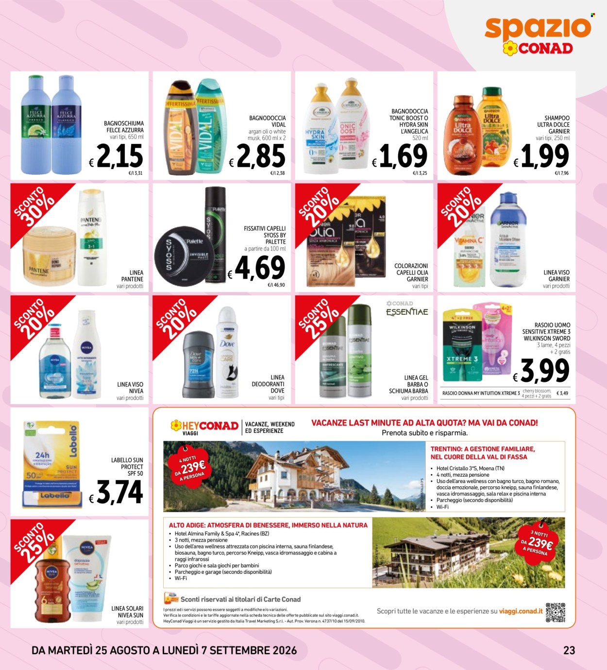 Leták Spazio Conad - 25.8.2026 - 7.9.2026. Strana 23