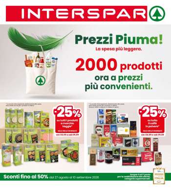 Volantino Interspar - 27/8/2026 - 10/9/2026.