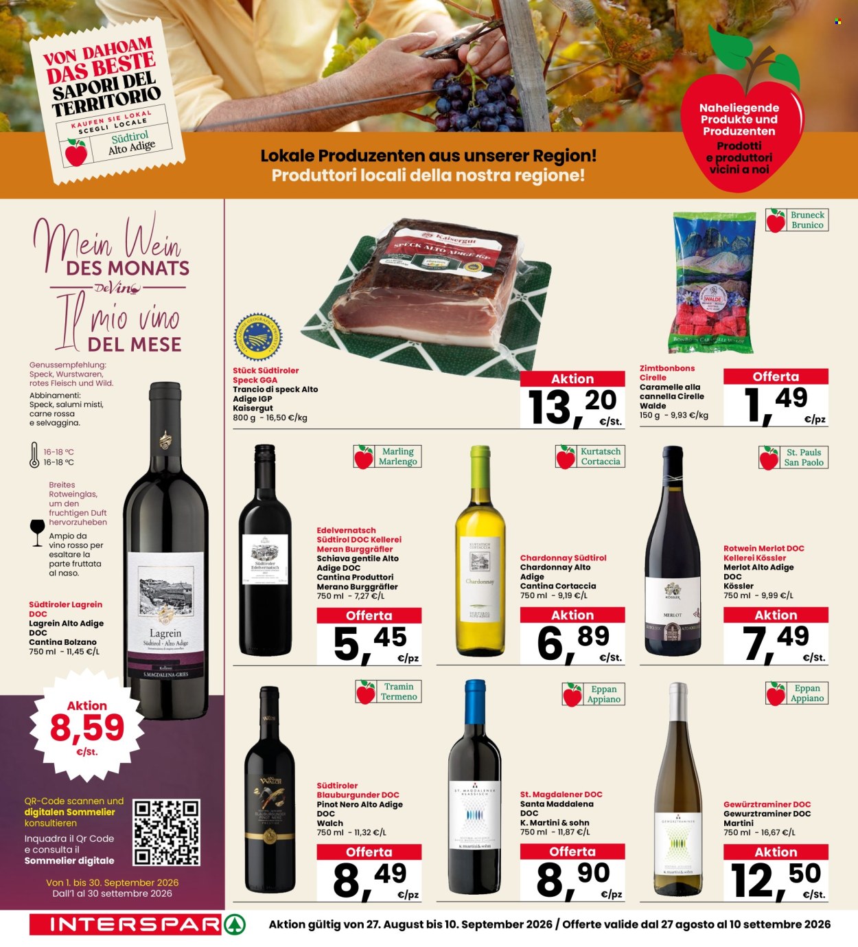 Volantino Interspar - 27/8/2026 - 10/9/2026. Pagina 8