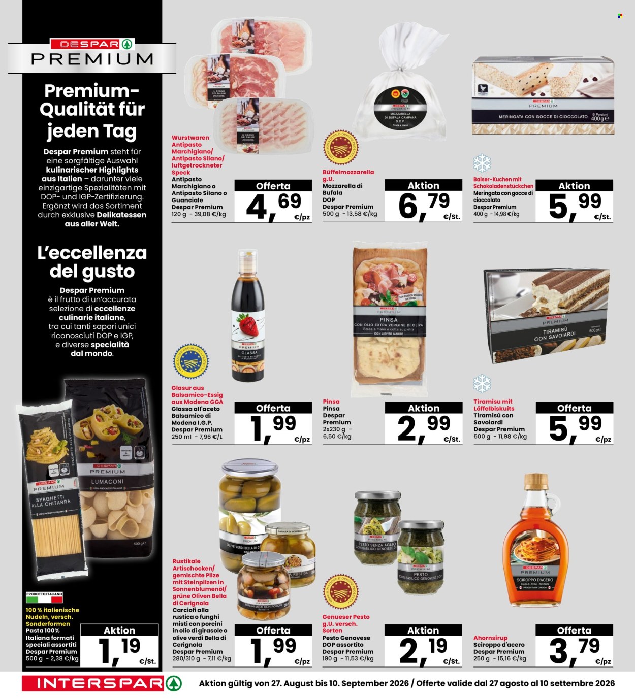 Volantino Interspar - 27/8/2026 - 10/9/2026. Pagina 10