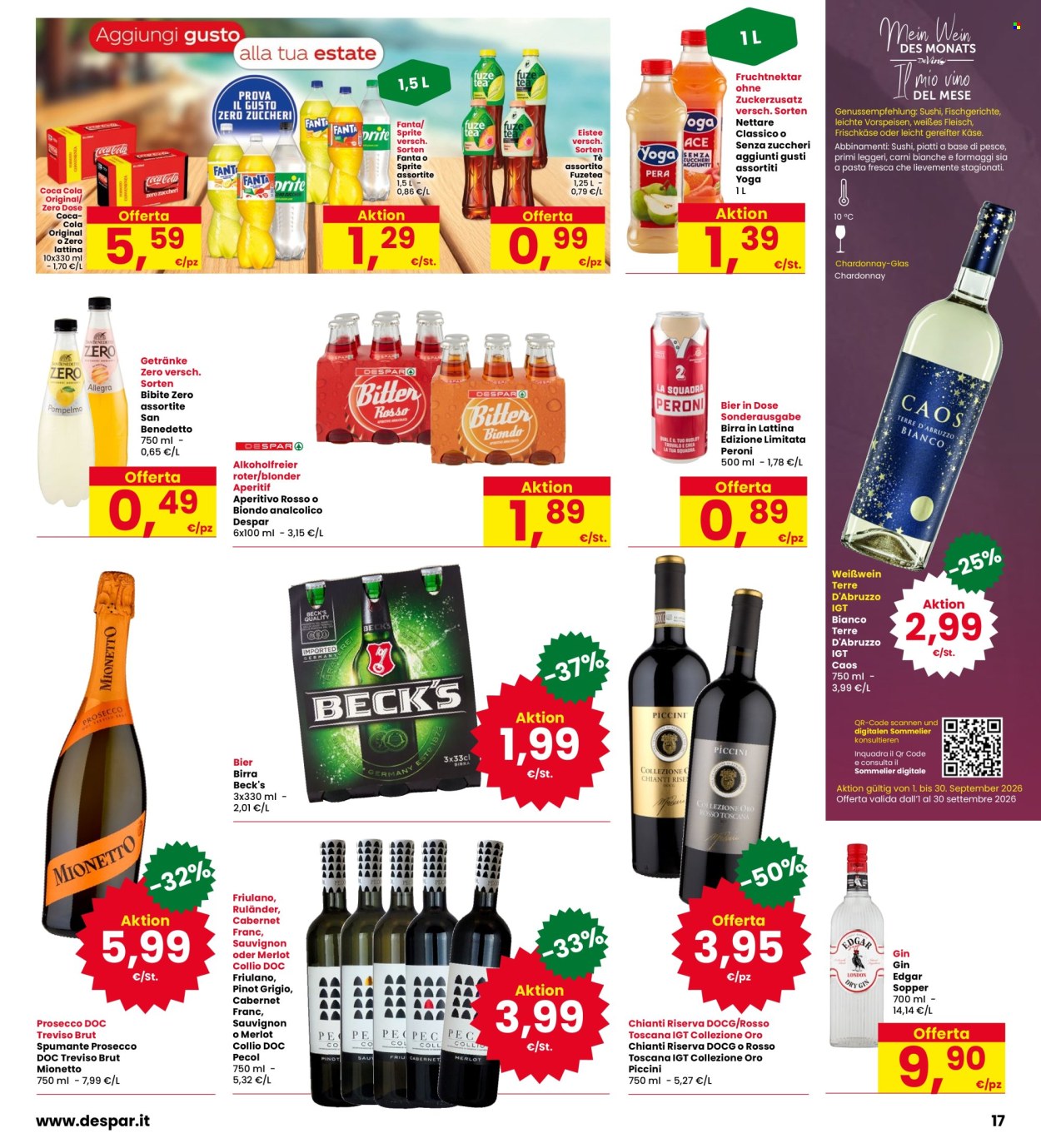 Volantino Interspar - 27/8/2026 - 10/9/2026. Pagina 17