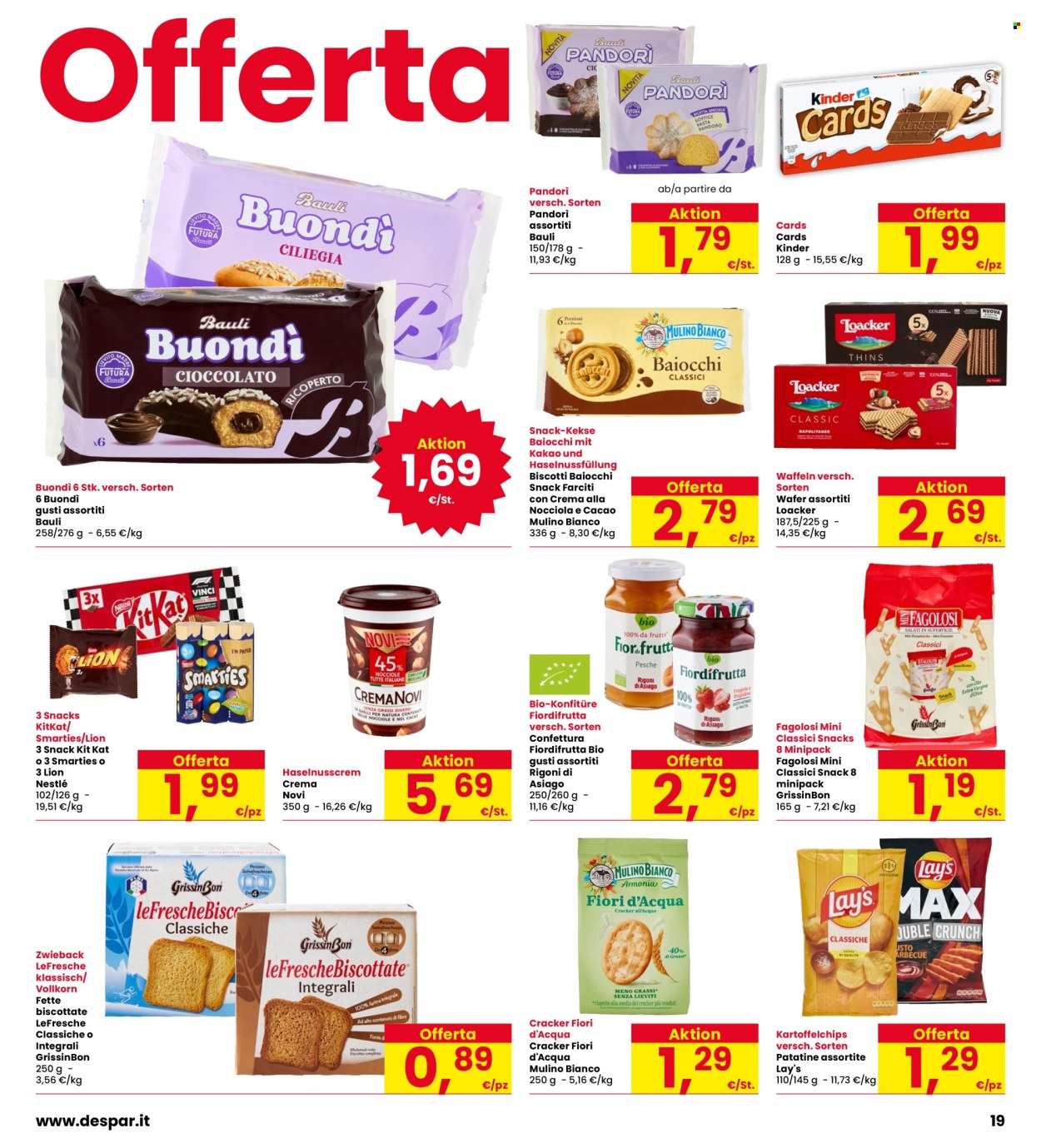 Leták Interspar - 27.8.2026 - 10.9.2026. Strana 19
