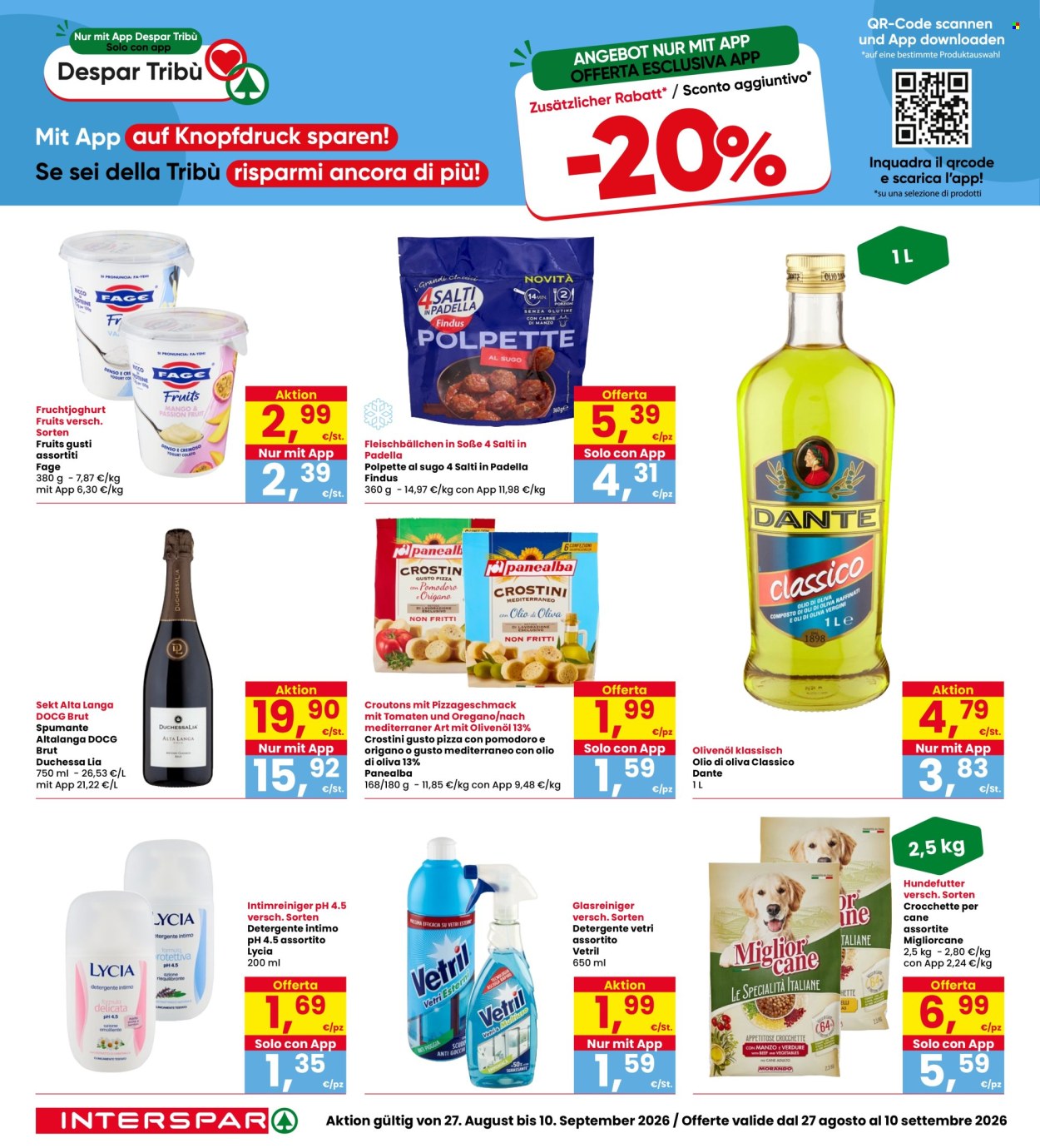 Volantino Interspar - 27/8/2026 - 10/9/2026. Pagina 22