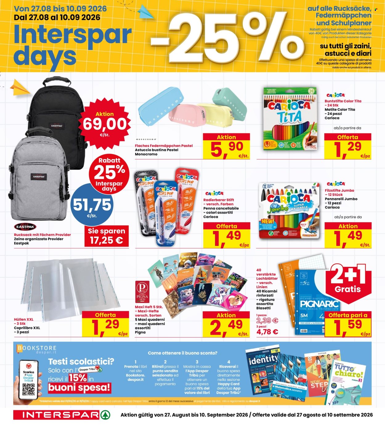 Volantino Interspar - 27/8/2026 - 10/9/2026. Pagina 30