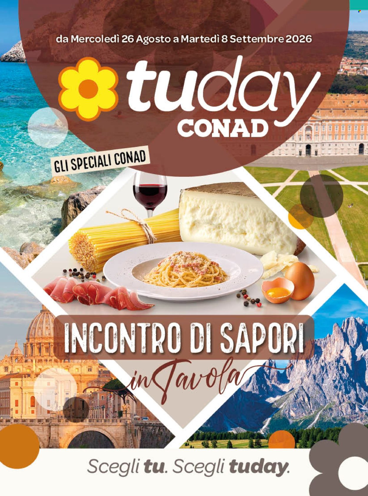 Leták TuDay Conad - 26.8.2026 - 8.9.2026. Strana 1