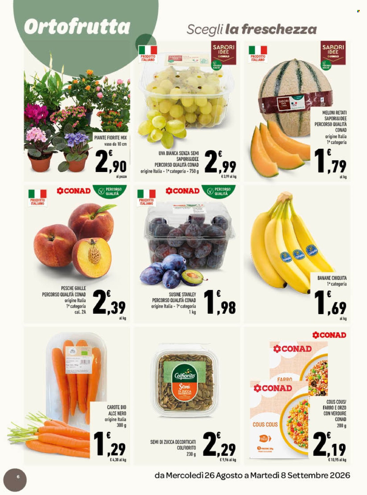 Leták TuDay Conad - 26.8.2026 - 8.9.2026. Strana 6