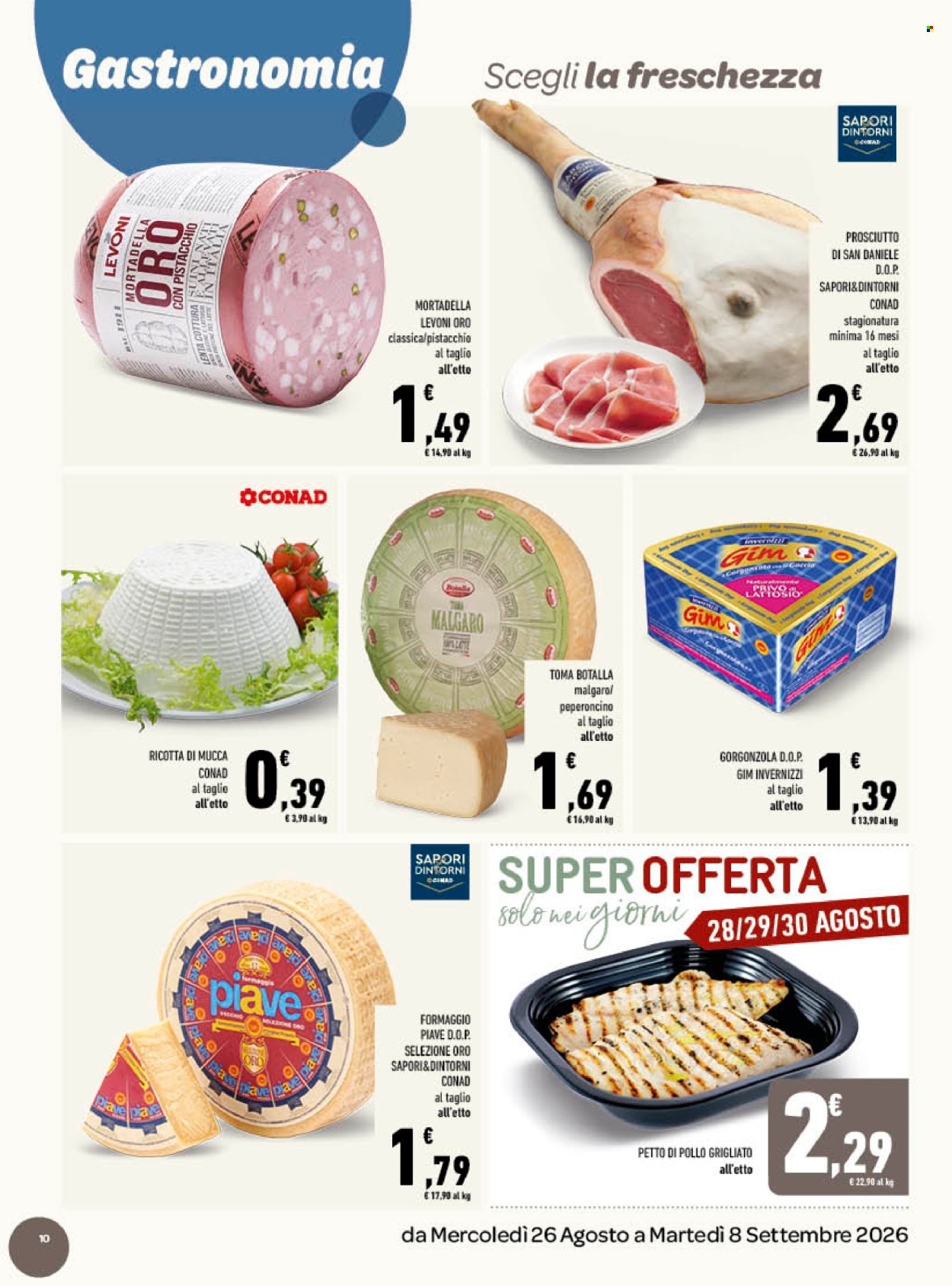 Leták TuDay Conad - 26.8.2026 - 8.9.2026. Strana 10
