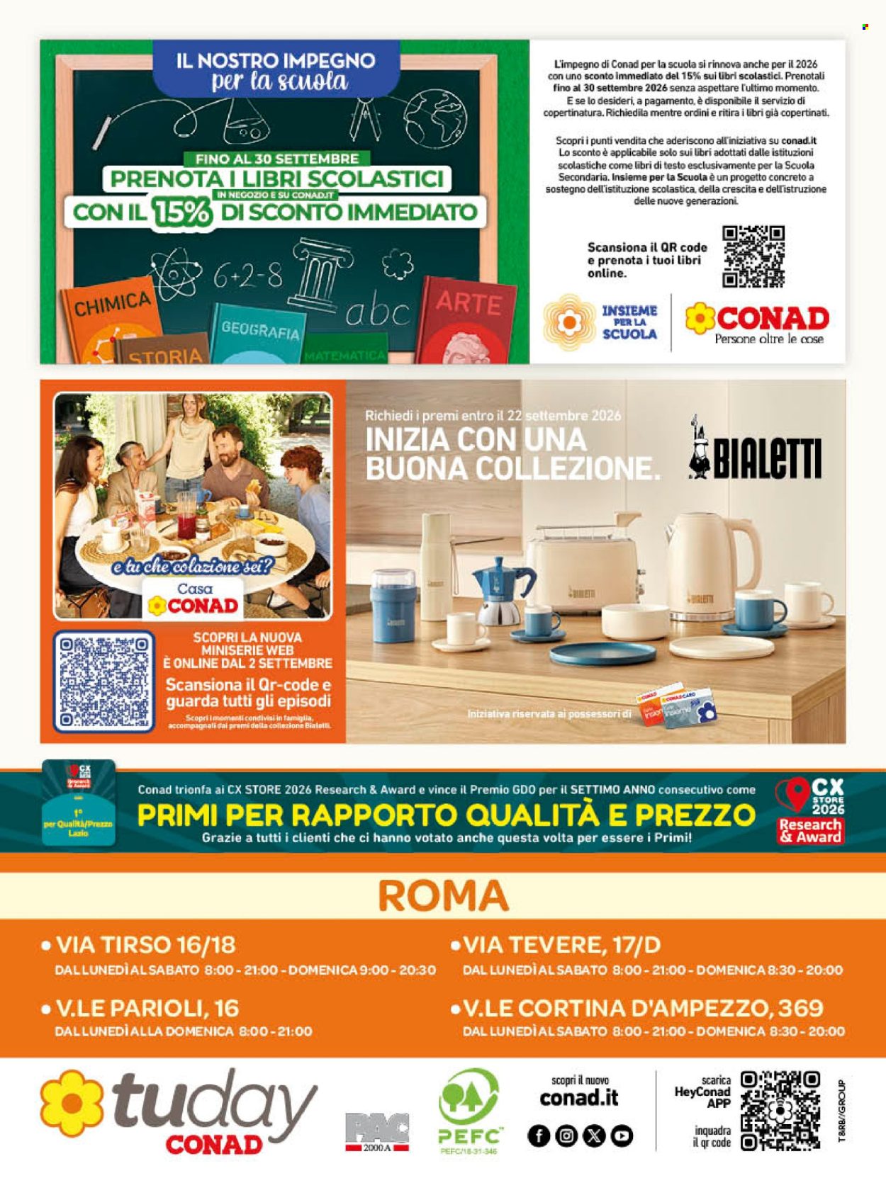 Leták TuDay Conad - 26.8.2026 - 8.9.2026. Strana 16