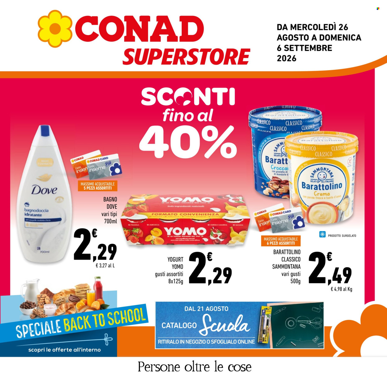 Leták Conad Superstore - 26.8.2026 - 8.9.2026. Strana 9
